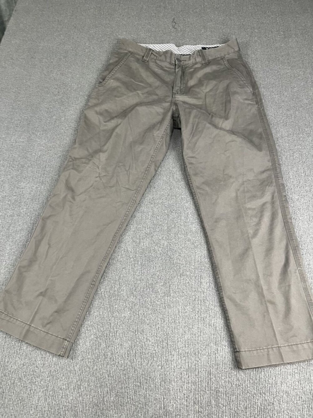 Cremieux Mens Khaki Chino Pants 34x30